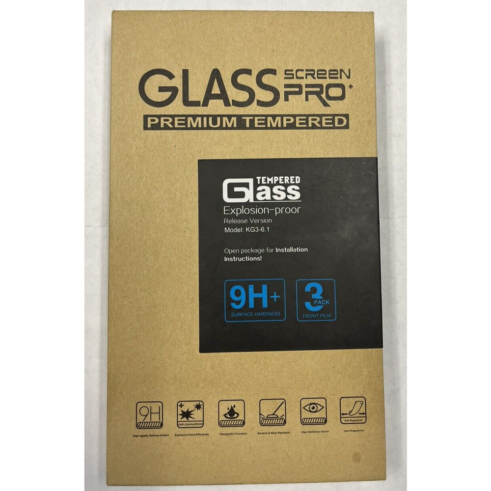 iPhone XR 11 2 PACK GLASS SCREEN PRO PREMIUM TEMPERED open box